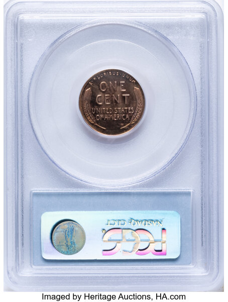 1953 1c Doubled Die Obverse, FS-101 PR RD thumbnail 6