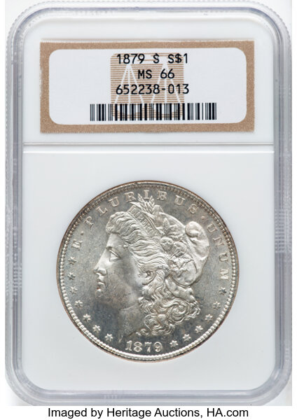 1879-S $1  Doubled Cap Top, Clashed, VAM-151A MS thumbnail 11