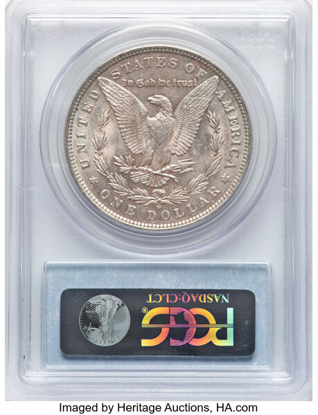 1882-O/S $1  O/S Recessed, VAM-4 AG2 CAC thumbnail 14