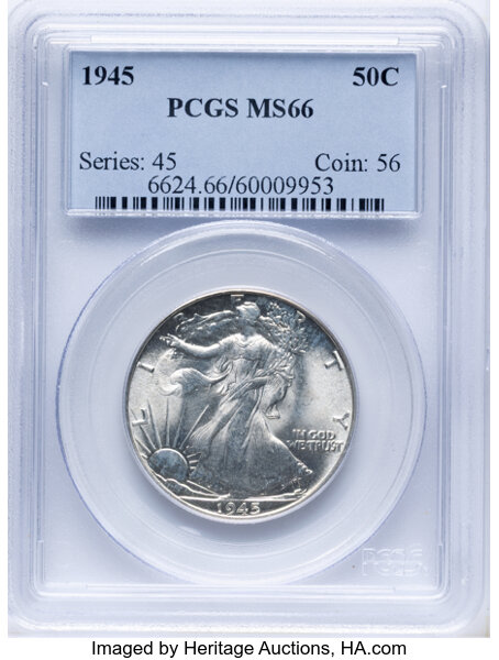 1945 50c MS thumbnail 4