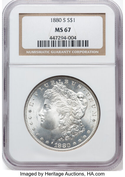 1880-S $1  Doubled Date, VAM-63  MS thumbnail 15