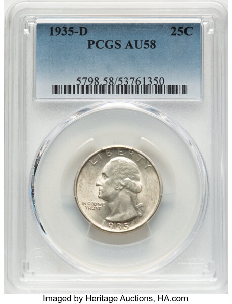 1935-D 25c MS thumbnail 3