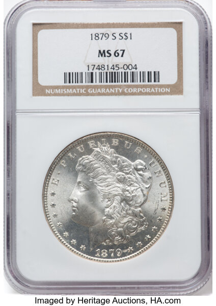 1879-S $1  Doubled Cap Top, Clashed, VAM-151A MS thumbnail 10