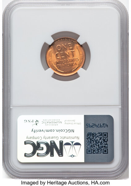 1933-D 1c MS RD MS66 RD thumbnail 2