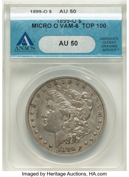 1899-O $1  Micro O, VAM-6 MS thumbnail 3