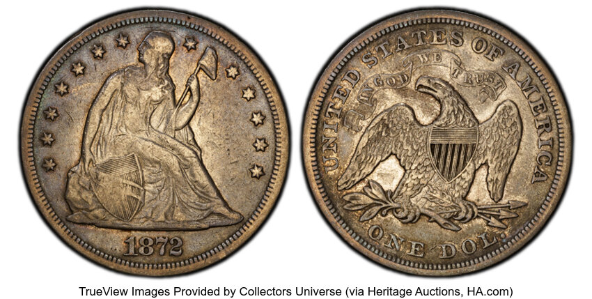 1872 $1  MS thumbnail 3