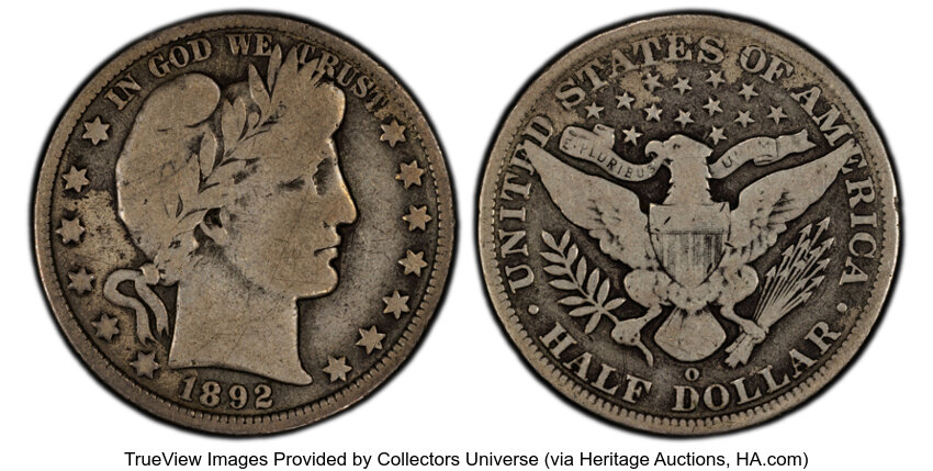 1892-O 50c MS thumbnail 2