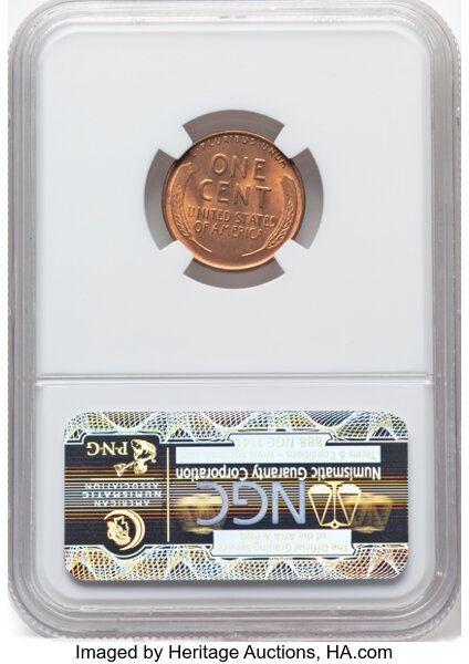 1932-D 1c MS RD MS66 RD CAC thumbnail 4