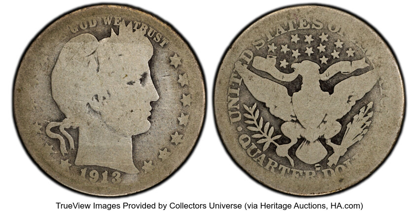 1913-S 25c MS thumbnail 4
