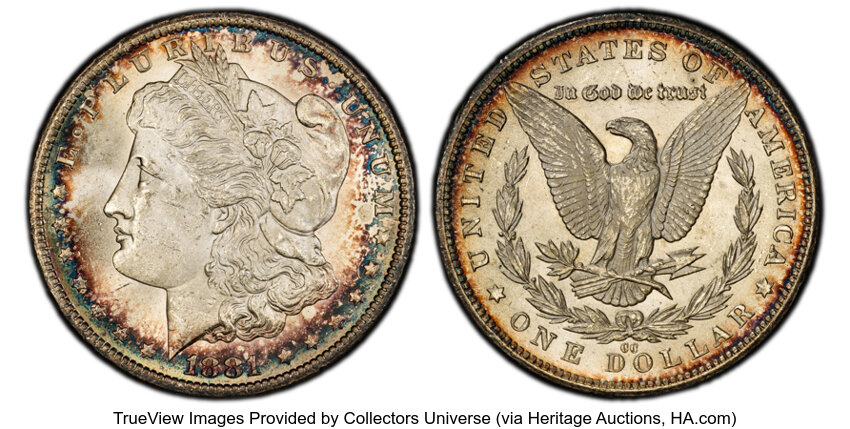 1881-CC $1  CC Tilted Left, VAM-6 MS thumbnail 2