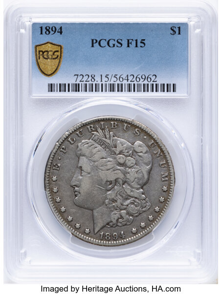 1894 $1 AG2 CAC thumbnail 17