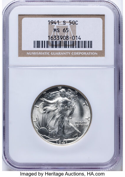1941-S 50c MS thumbnail 4