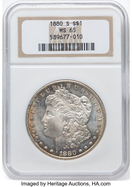 1880-S $1  Doubled Date, VAM-63  MS thumbnail 16