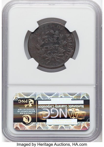 1803 1c Small Date, Small Fraction, S-245  MS BN thumbnail 4