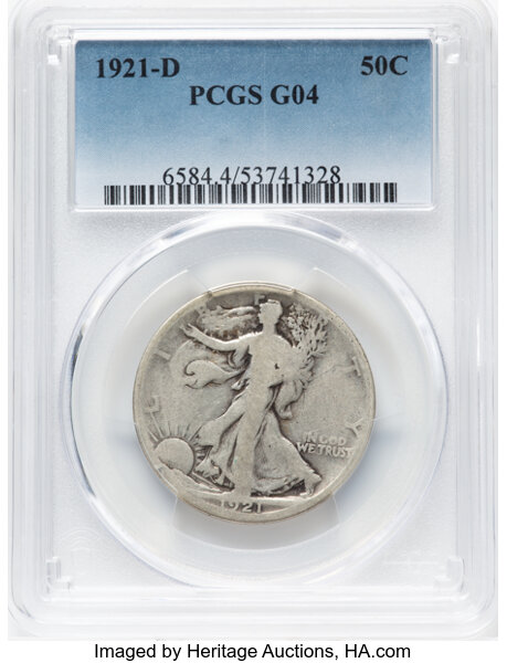 1921-D 50c MS thumbnail 8