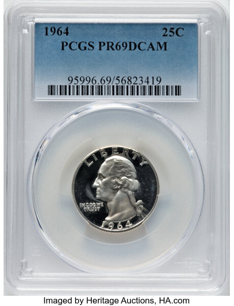 1964 25c PR DCAM thumbnail 3