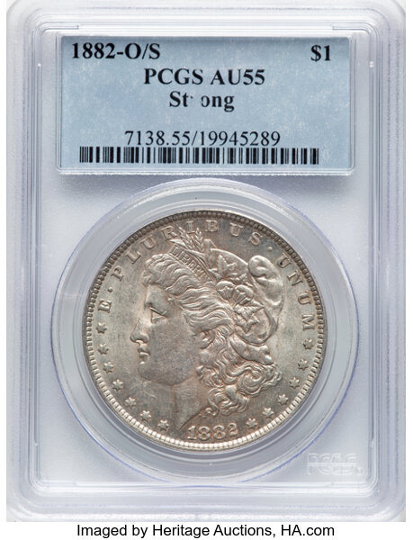 1882-O/S $1  O/S Recessed, VAM-4  MS thumbnail 4
