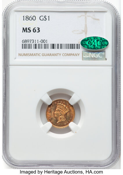 1860 G$1 MS thumbnail 3