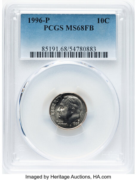 1996-P 10c MS FB thumbnail 2