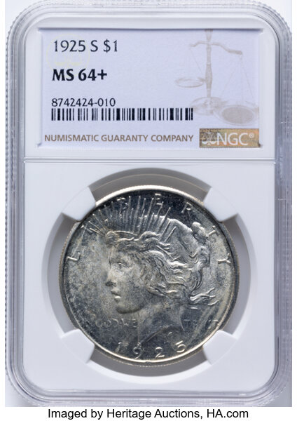 1925-S $1  Doubled Reverse, VAM-2A MS thumbnail 10
