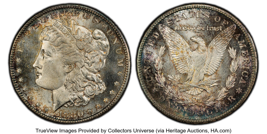 1880-S $1  Doubled Date, VAM-63  MS thumbnail 13