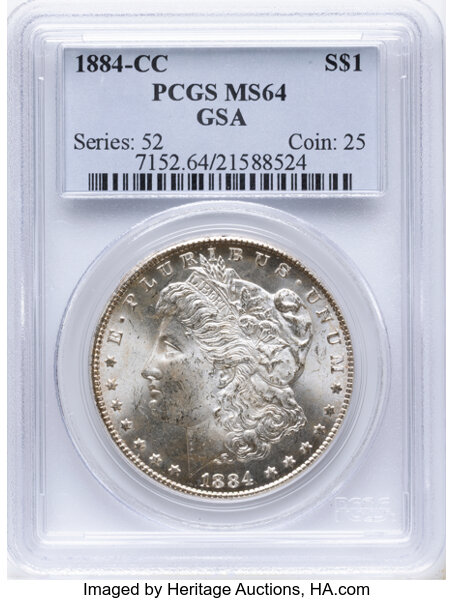 1884-CC $1  Doubled 8 Bottom, VAM-7 MS thumbnail 2