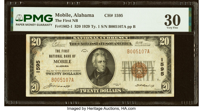 1929 $20  Type 1 (Fr. 1802-1) thumbnail 10