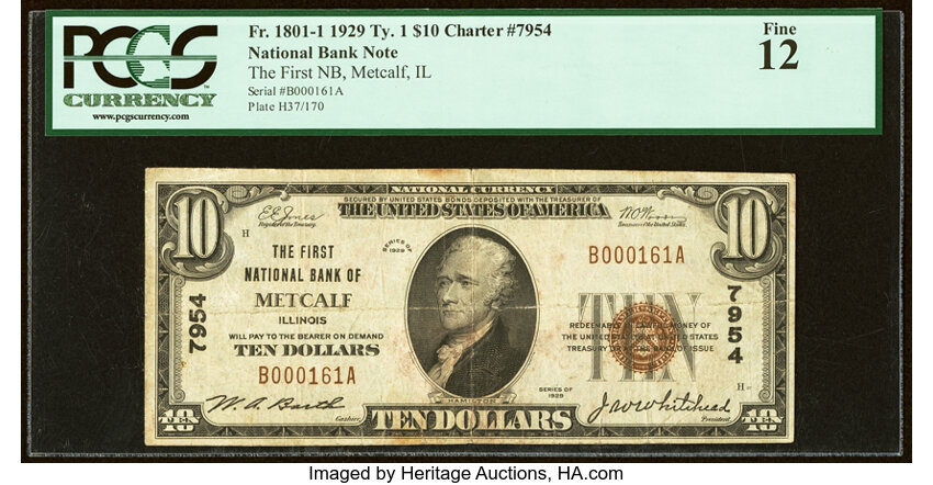 1929 $10  Type 1 (Fr. 1801-1) thumbnail 4