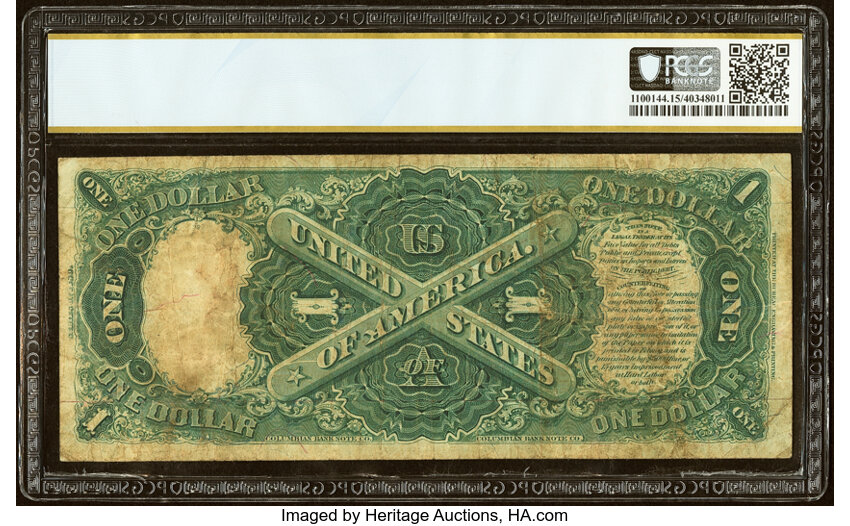 1880 $1  (Fr. 30) thumbnail 11