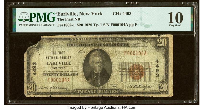 1929 $20  Type 1 (Fr. 1802-1) thumbnail 7
