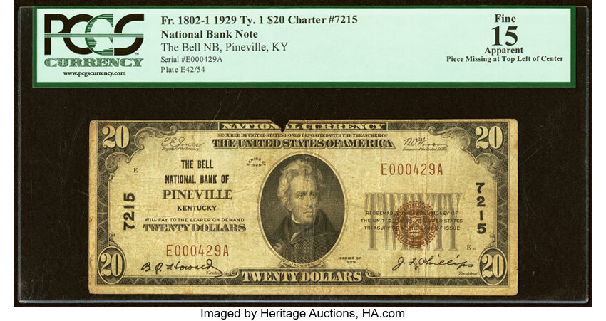 1929 $20  Type 1 (Fr. 1802-1) thumbnail 8