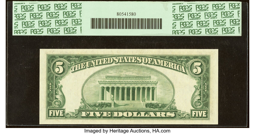1953C $5  Star Replacement (Fr. 1535*) thumbnail 3