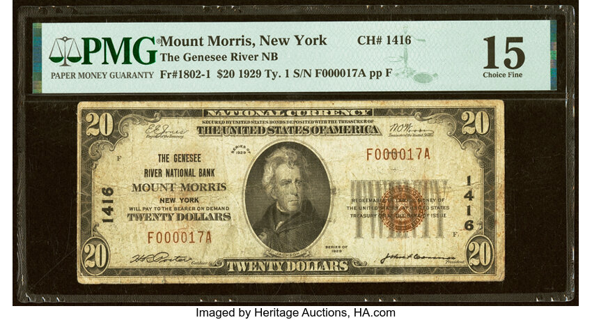 1929 $20  Type 1 (Fr. 1802-1) thumbnail 6