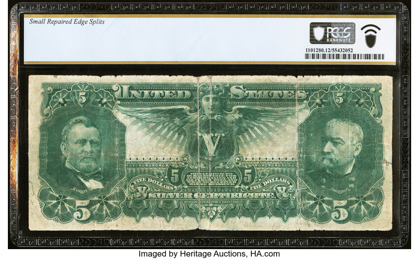 1896 $5  (Fr. 269) thumbnail 12