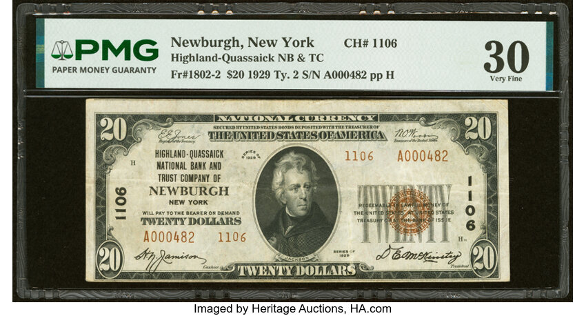 1929 $20  Type 2 (Fr. 1802-2) thumbnail 3