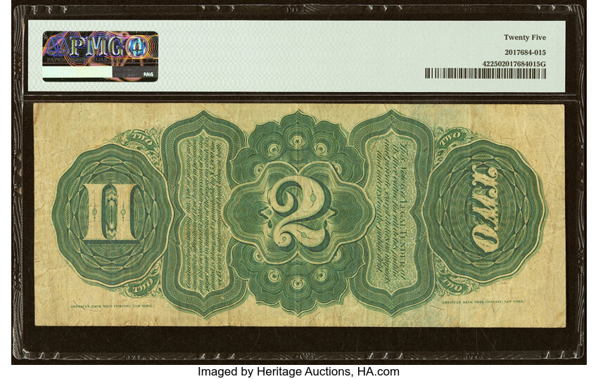 1869 $2  (Fr. 42) thumbnail 16