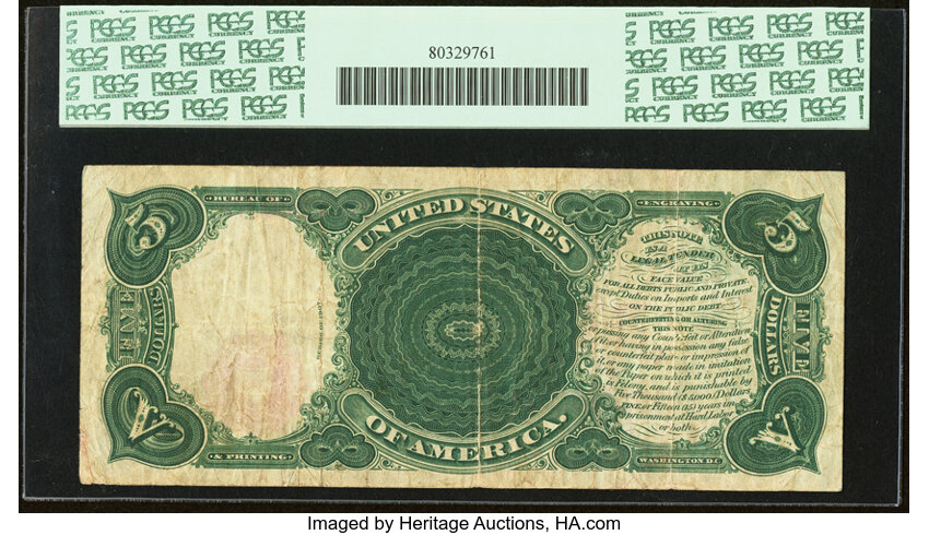 1907 $5  (Fr. 88) thumbnail 18