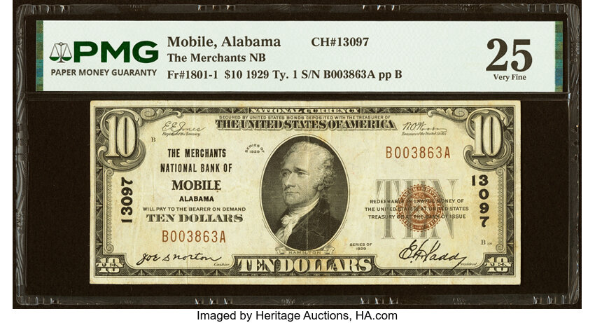 1929 $10  Type 1 (Fr. 1801-1) thumbnail 7