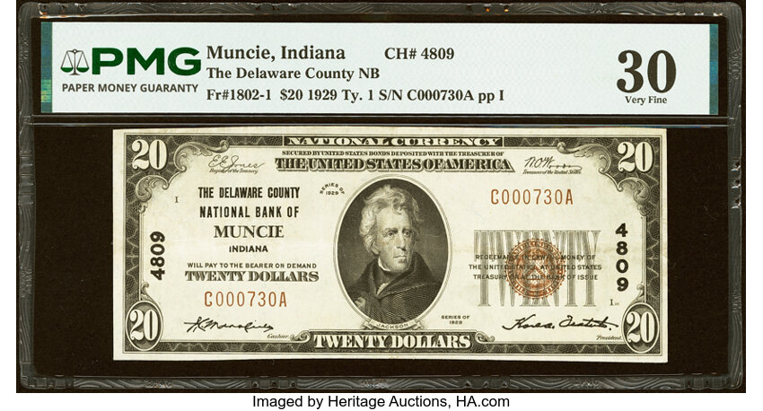1929 $20  Type 1 (Fr. 1802-1) thumbnail 16