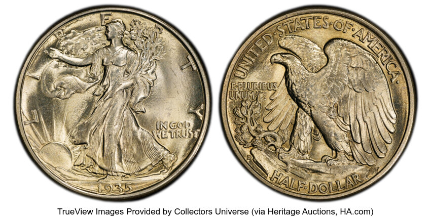 1935-D 50c MS thumbnail 3