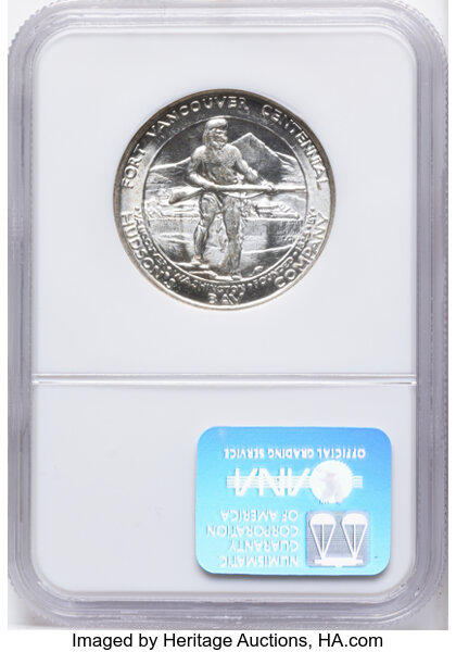 1925 50c Fort Vancouver MS65 thumbnail 4