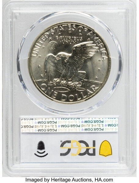 1972-S $1  Silver MS68 thumbnail 2