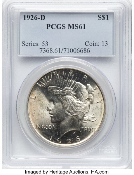 1926-D $1  MS thumbnail 4