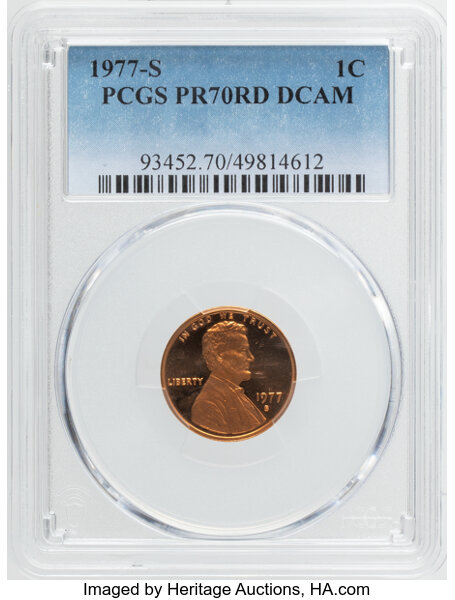 1977-S 1c PR RD DCAM thumbnail 4