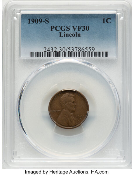 1909-S 1c Lincoln MS BN thumbnail 3