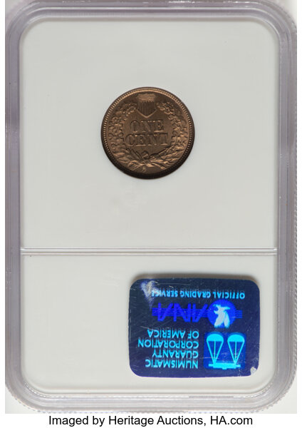 1861 1c MS65 thumbnail 2