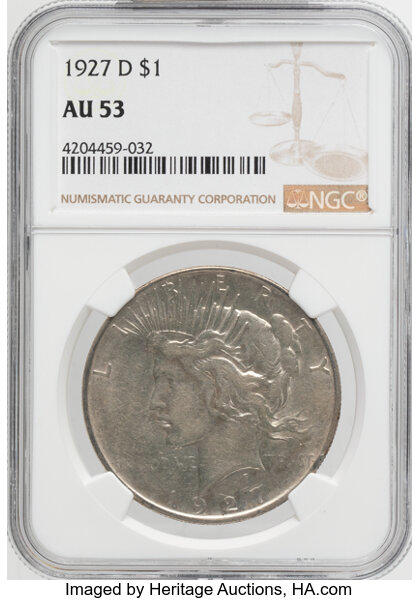 1927-D $1  MS thumbnail 3