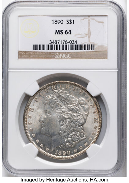 1890 $1  VAM-13A MS thumbnail 4