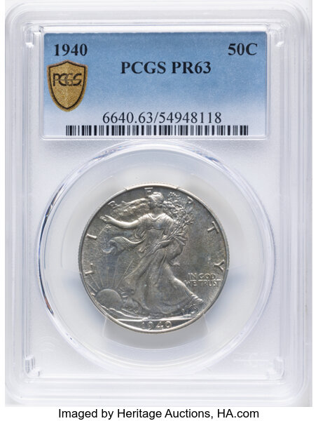 1940 50c PR63 thumbnail 2