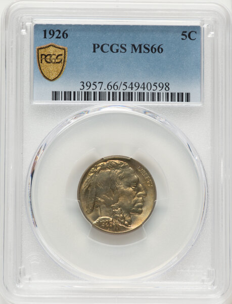 1926 5c MS66 thumbnail 2